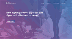 Desktop Screenshot of esignsystems.com